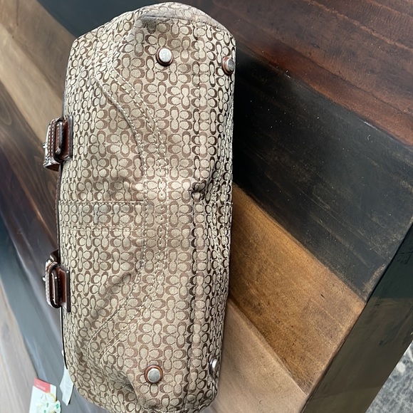 Coach Satchel + Matching Wallet - Picture 7 of 12